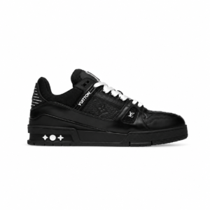 Louis Vuitton LV Trainer — Black Embossed Monogram