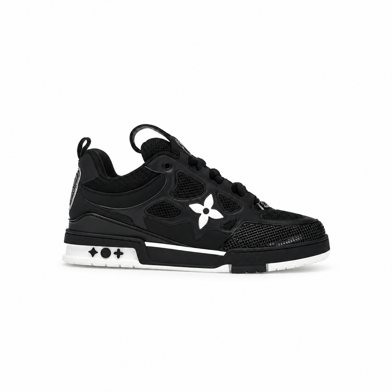 Louis Vuitton LV Skate Sneaker — Black White