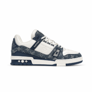 Louis Vuitton LV Trainer — Monogram Denim White Blue